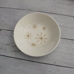 Royal China Ironstone Retro Mod Star Glow Fruit Dessert Bowl